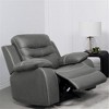 Coaster Home Furnishings Nova Upholstered Glider Recliner Chair Dark Grey - 3 of 4