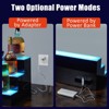 COZONY LED Liquor Display Shelf, Remote App Control 16 Color Music Sync Lighted Bar Shelves - 4 of 4