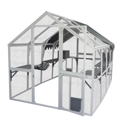 Large Catio Outdoor Indoor Cat Enclosure