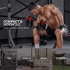 Yaheetech Quick-adjust Dumbbell Set of 2 for Home Gym - 2 of 4