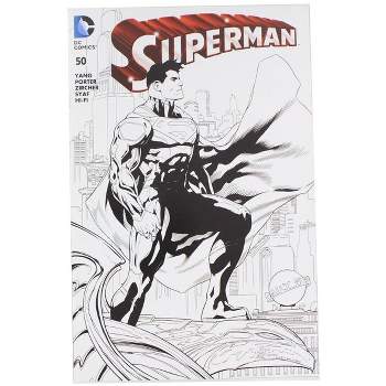 Toynk DC Comics Superman #50 | Comic Con Box B&W Cover