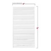 Smarty Had A Party White w/ Silver Stripes Paper Dinner Napkins - 600 pcs - 3 of 4