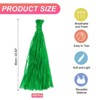 Unique Bargains Seafood Vegetable Grocery Shopping Stretchable Reusable Mesh Produce Bags 100 Pcs - 2 of 4