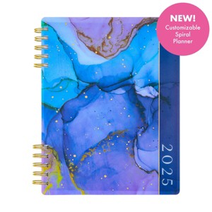 The Happy Planner 2025 Weekly/Monthly Planner 9.75"x8.75" Classic Ethereal Elements: Adult Twin-Wire Calendar, 7x9.25" - 1 of 4