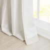 Gracie Mills Elroy Twist Tab Lined Faux Silk Window Curtain Panel - 3 of 4