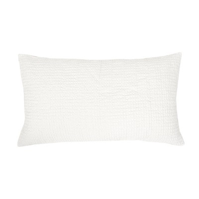 EY Essentials Waffle Dove King Sham