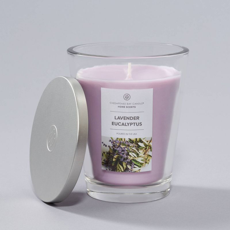 11.5oz Jar Candle Lavender Eucalyptus - Home Scents by Chesapeake Bay Candle, 5 of 9