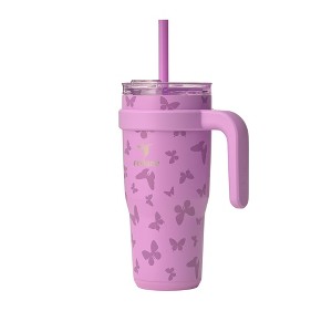 Reduce 24oz Cold1 Vacuum Insulated Stainless Steel Straw Tumbler Mug - 1 of 4