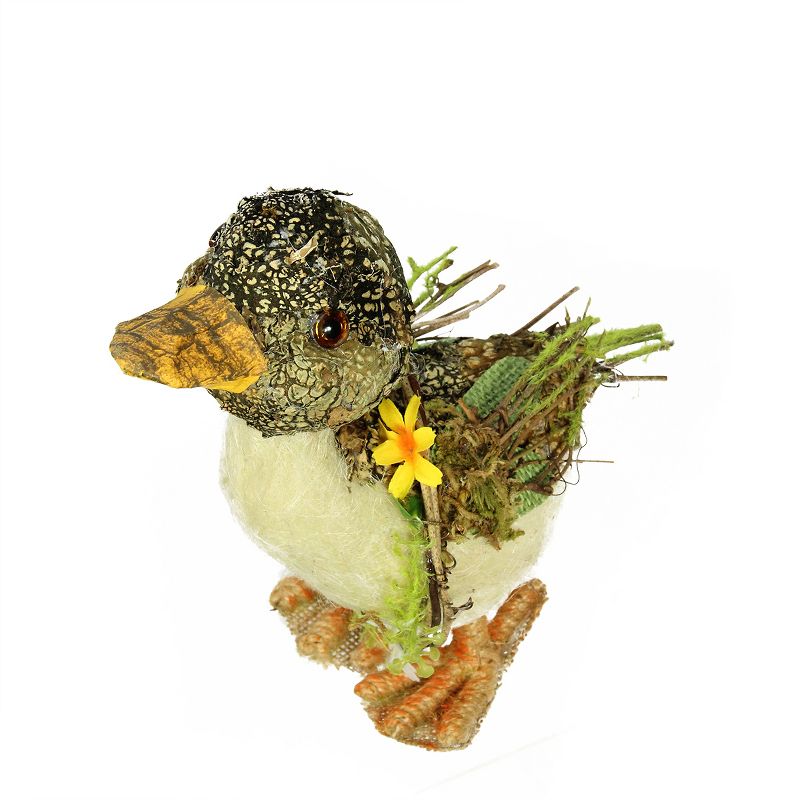 Northlight 4.25" Brown, Ivory  and Orange Standing Duck Spring Table Top Decoration, 1 of 2