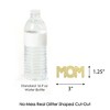 Big Dot of Happiness Gold Glitter Mom - No-Mess Real Gold Glitter Cut-Outs - Mother's Day Confetti - Set of 24 - 3 of 4