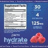 Perk Hydrate Blue Raspberry Flavored Electrolyte Drink Mix Powder (30 Servings) - Coconut Water, CDP-Choline, L-Theanine, Gluten-Free - 2 of 4