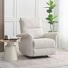 Set of 2 Manual Recliner Chairs for Adults with Fabric, Rocker Recliner Chair Set for Living Room, Recliner Sofa Chairs for Small Spaces-Koiai - 3 of 4