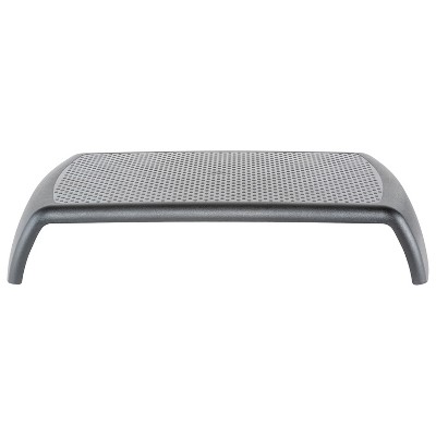 ErgoRiser Black ABS Plastic Desktop Monitor Stand