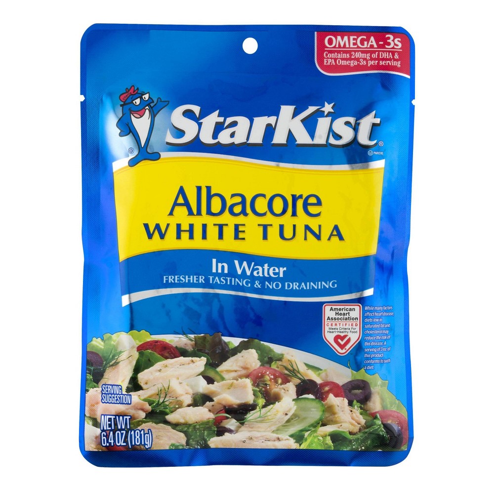 UPC 080000495235 product image for StarKist Albacore White Tuna in Water Pouch - 6.4oz | upcitemdb.com