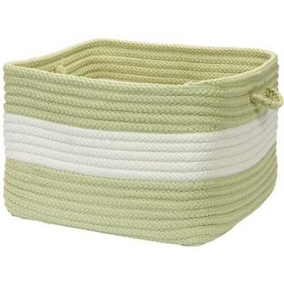 Colonial Mills Montego - Lime Twist 14"x14"x10"  100% Polypropylene Round