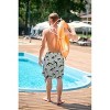 LA LEELA Men's Sarong Bath Swim Beach Pareo Wrap One Size Metal Dolphin - 4 of 4