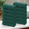 Ribbed Cotton Highly Absorbent Medium Weight Bath Towels, Set of 3 by Blue Nile Mills - 2 of 4