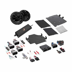 Infinity PERFECT 2SPKSYS 2-Speaker plug-n-play kit Compatible with 2014 up Harley StreetGlide/Road Glide - 1 of 4