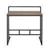 Household Essentials Jamestown Small Office Desk Ashwood - 4 of 4