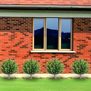 Artificial Topiary Ball Tree with Spike,Artificial Cedar Tree for Home Decor, Indoor and Outdoor - 1 of 4