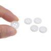 Unique Bargains Sewing Resin Round Flat 4-Hole Replacement Craft Buttons 20 Pcs - 4 of 4