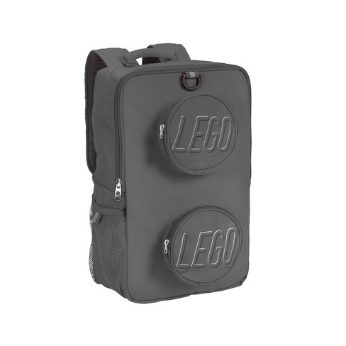 Lego Brick Kids 16 Backpack Gray Target