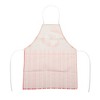 Unique Bargains Christmas Aprons Christmas Celebration in English Santa Claus Linen 21.65"x26.77" 1 Pcs - 4 of 4