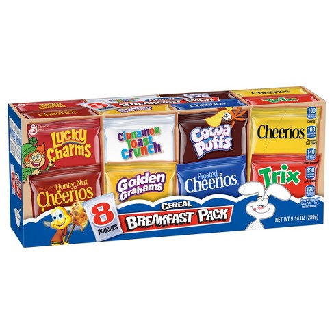 Breakfast Pack Cereal - 9.14 Oz - General Mills : Target