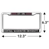 Central Washington School Logo Full Size Standard License Plate Metal Frame - 4 of 4