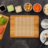 Juvale 12 Pack Bamboo Sushi Making & Rolling Mat for Kitchen and Restaurants, 9.5 x 9.5 In - 2 of 4