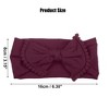 Unique Bargains Cotton Bow Headband Fashion Cute Hair Band for Child 6.3 Inch - 4 of 4