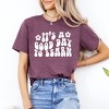 Simply Sage Market Women's Good Day To Learn Flowers Short Sleeve Graphic Tee - 2 of 4