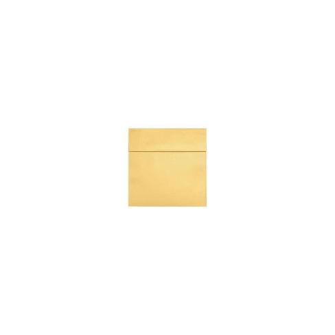 LUX 9 x 9 Square Envelopes 2 11/16 x 3 11/16 Gold Metallic 8585-07-50