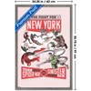 Trends International Marvel: Marvel Vs - Fight For New York Framed Wall Poster Prints - 3 of 4