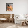 Stupell Industries Autumn Crow Pumpkin Botanicals Black Framed Floater Canvas Wall Art - 2 of 4