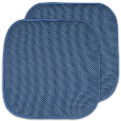 Honeycomb Memory Foam No Slip Back 16" x 16" Chair Pad Cushion by Sweet Home Collection®