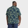 Men's Floral Print Button-Down Shirt - Goodfellow & Co™ - image 2 of 3