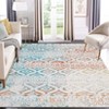 TROPOW Area Rug Low Pile Boho Vintage Area Rug Machine Washable Rug Non Slip Non Shedding Foldable Carpet for Living Room Bedroom Home Office - 2 of 4