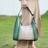 MKF Collection Becket Faux Crocodile-Embossed Women’s Shoulder Bag by Mia K - 3 of 4