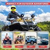 6.5'' Marine Waterproof Speakers for UTV/ATV with Roll Bar Mounts, IP-X6 Rated, Weatherproof Design, Pair - 3 of 4