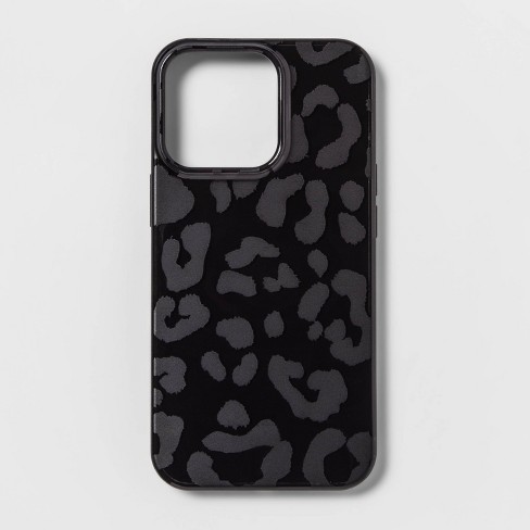 Black Leopard iPhone Case –