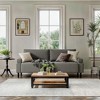 Whizmax 80.7'' Modern Square Armrest Cushioned Sofa With Storage Bag And Cup Holders for Living Room Apartment Lounge - 3 of 4
