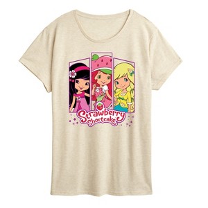 Women's - Strawberry Shortcake - Strawberry And Friends Short Sleeve Graphic T-Shirt - 1 of 3