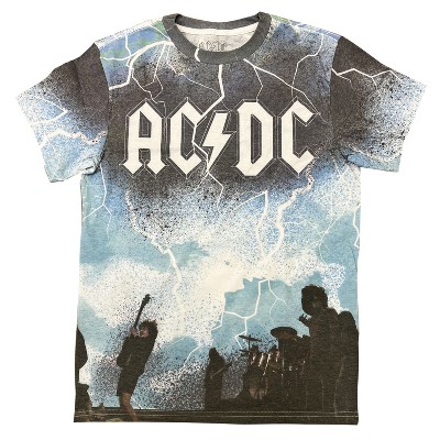 Mens Ac/dc Classic Rock Shirt - Malcolm And Angus Young - Ac/dc Vintage ...