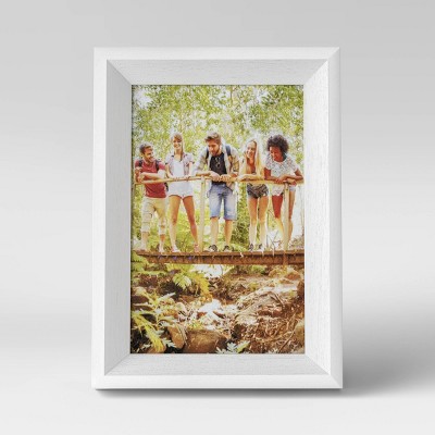 4&#34; x 6&#34; Wedge Picture Frame White - Room Essentials&#8482;