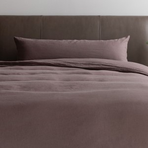 French Linen Body Pillow with Removable Sham | BOKSER HOME - 1 of 4