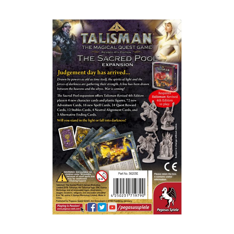 Talisman: The Sacred Pool Expansion (2nd Printing) Board Game, 2 of 4