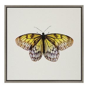 Kate and Laurel Sylvie Limon Framed Canvas by Robert Cadloff of Bomobob, 22x22, Gray - 1 of 4
