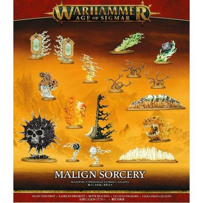 Games Workshop - Warhammer Age of Sigmar - Malign Sorcery Spells (Endless Spells/Manifestation Lores)
