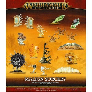 Games Workshop - Warhammer Age of Sigmar - Malign Sorcery Spells (Endless Spells/Manifestation Lores) - 1 of 2